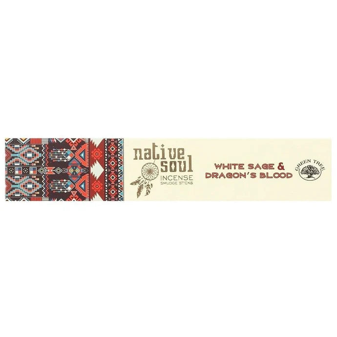 Native Soul – Witte Salie & Dragon’s Blood wierook 15 gram