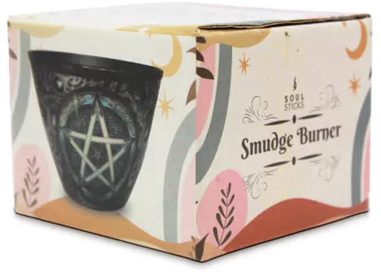 Pentagram Smudge Burner – Keramiek