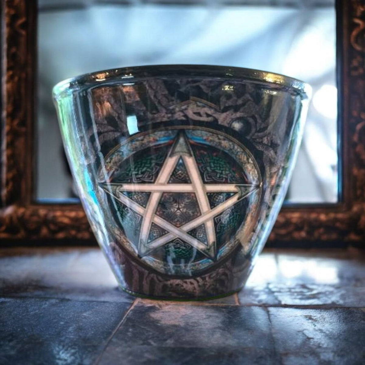Pentagram Smudge Burner – Keramiek