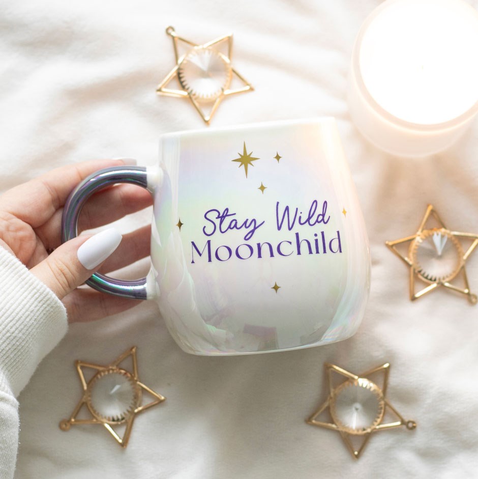 Stay Wild Moon Child – Afgeronde mok 500 ml