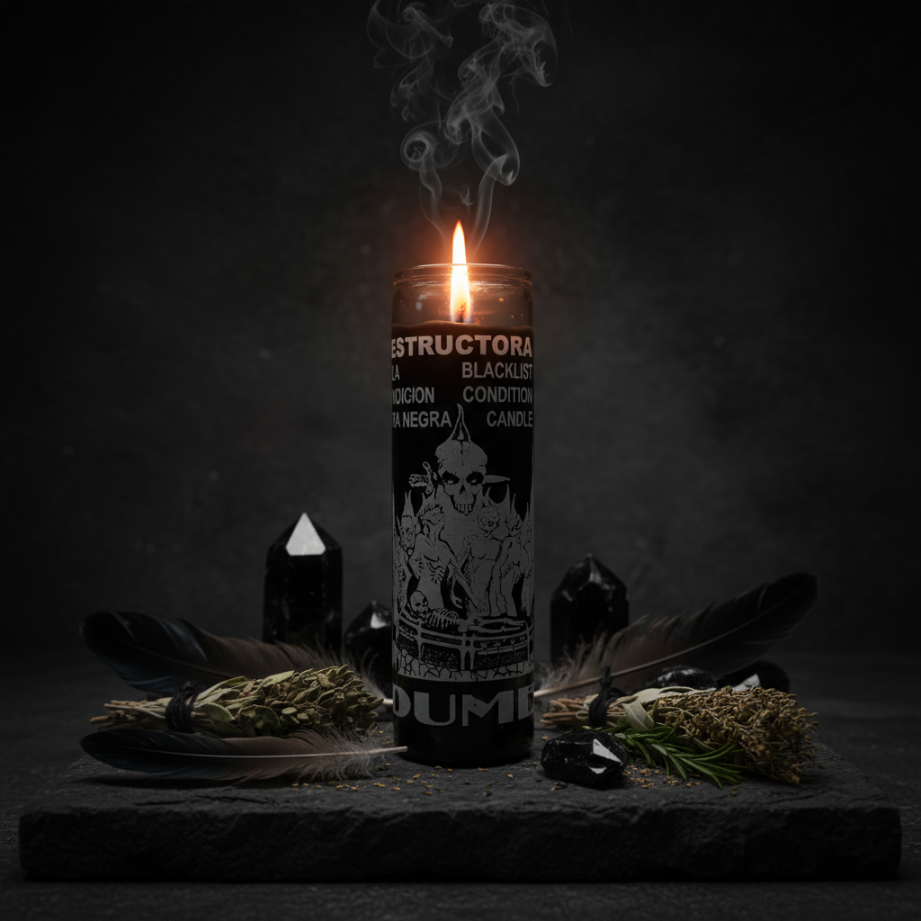Blacklist Condition Candle – Rituele Zwarte Kaars