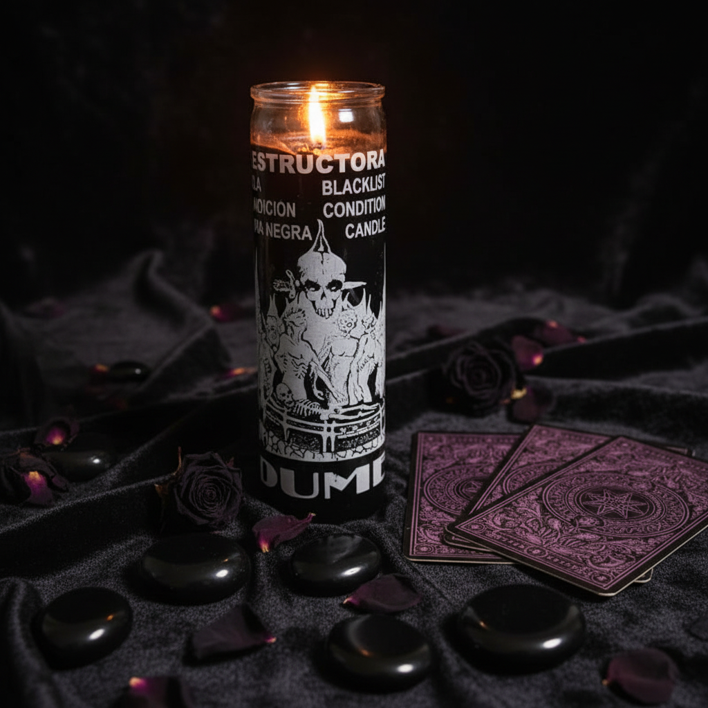 Blacklist Condition Candle – Rituele Zwarte Kaars
