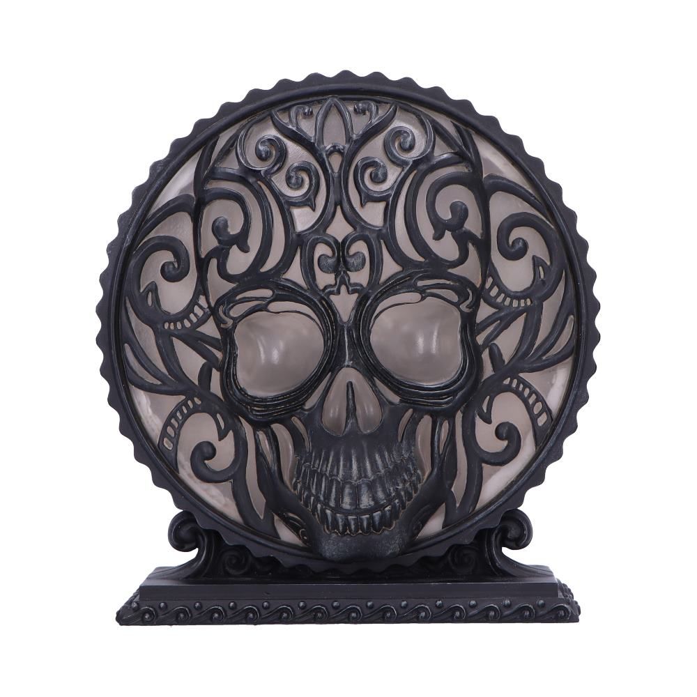 Death’s Embrace – Gotische schedellamp 20,2 cm