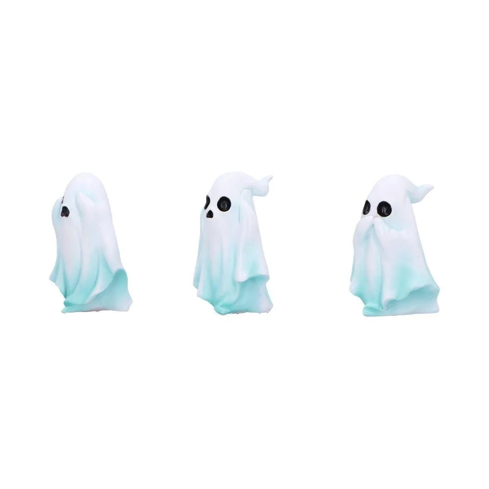 Three Wise Ghosts – Set van 3 spookfiguurtjes 7,5 cm