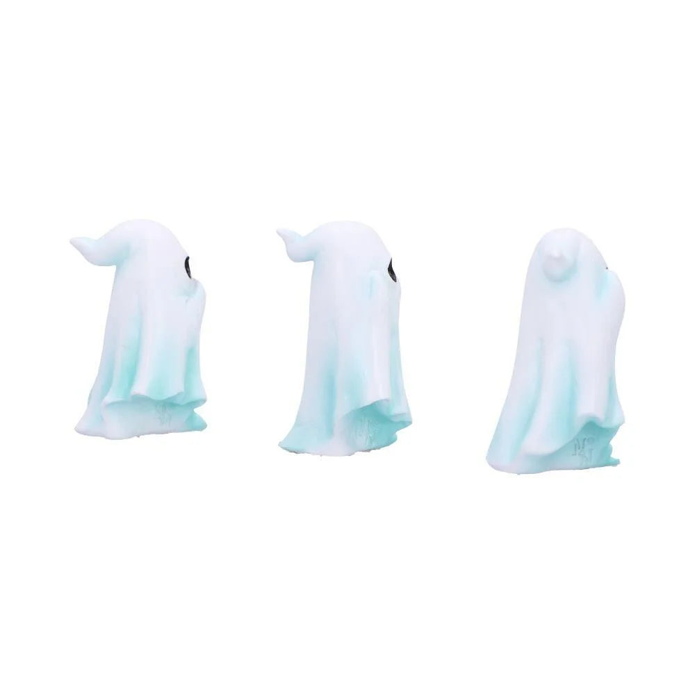 Three Wise Ghosts – Set van 3 spookfiguurtjes 7,5 cm