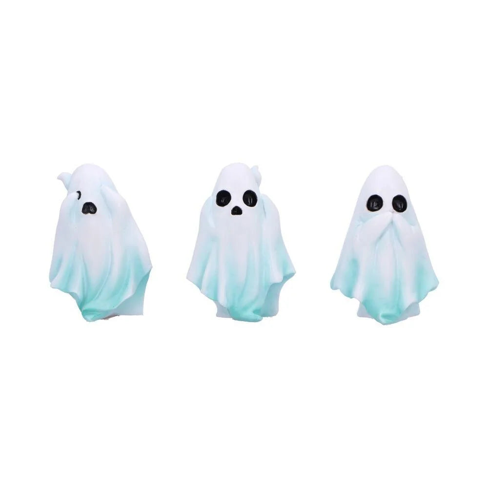 Three Wise Ghosts – Set van 3 spookfiguurtjes 7,5 cm