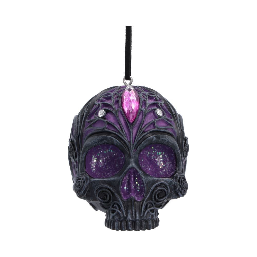 Jewelled Fate – Schedel hangornament 6,5 cm