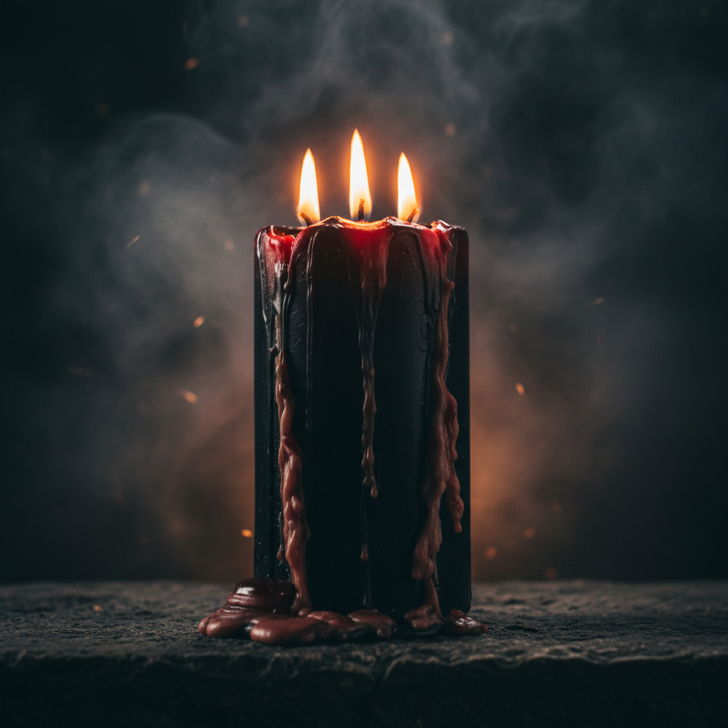 Vampire Blood Candle - lage hoek