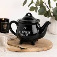 Witches Brew – Zwarte heksenketel theepot 550 ml