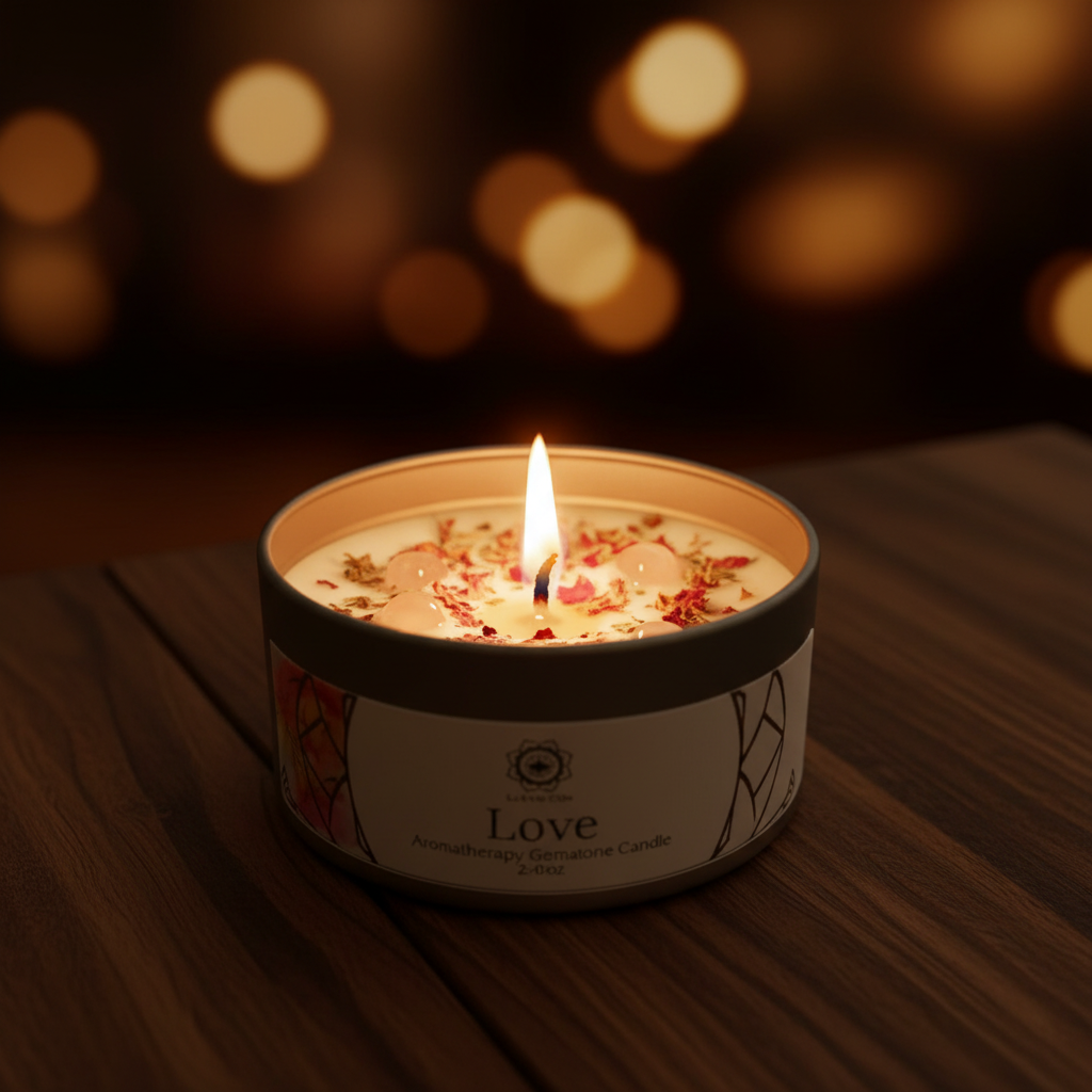 Love Candle warm intiem