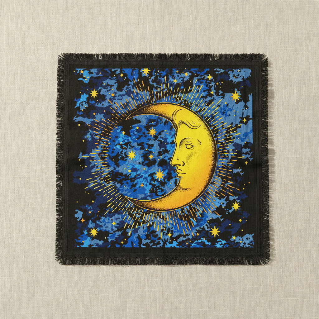 Maan Altaarkleed – Celestial Moon – 60x60 cm