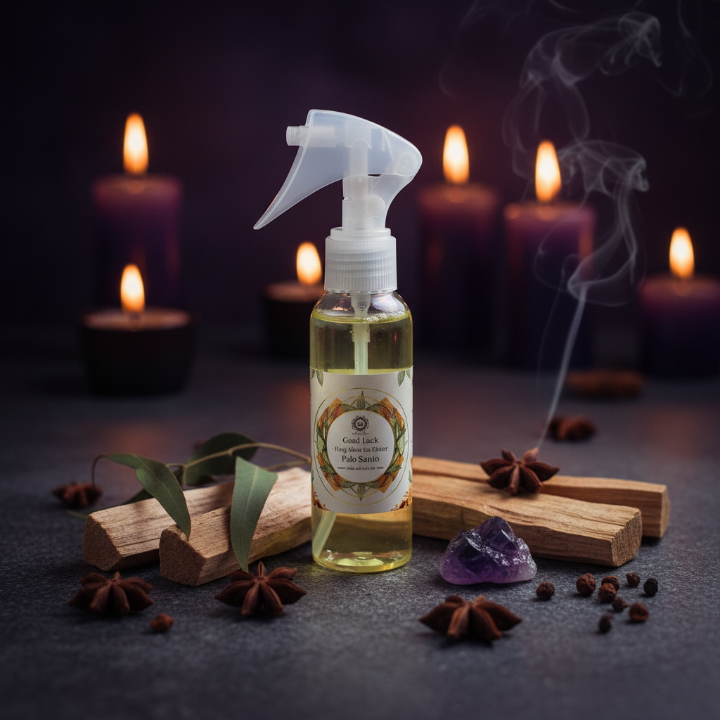 Palo Santo Spray – Donkere Vierkante Foto